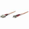 470100 Intellinet Fiber Optic Patch Cable Duplex Multimode ST/SC - OM2 - 3.0 Feet - Orange