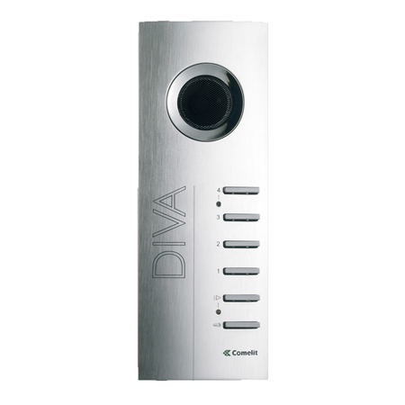 4781 Comelit Diva series Audio only hands free station