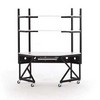 Show product details for 5000-3-100-CR Kendall Howard Performance Corner Work Station - Folkstone