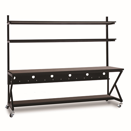 5000-3-104-96 Kendall Howard 96 inch Performance Work Bench - African Mahogany