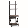 Show product details for 5000-3-204-24 Kendall Howard 24 inch Performance Work Bench with Full Bottom Shelf - African Mahogany
