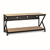 Show product details for 5000-3-301-72 Kendall Howard 72 inch Performance Work Bench with Full Bottom Shelf No Upper Shelving - Hard Rock Maple