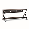 Show product details for 5000-3-404-72  Kendall Howard 72 inch Performance Work Bench No Upper Shelving - African Mahogany