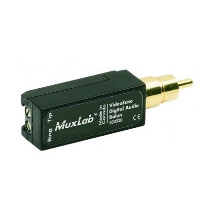 500020 MuxLab VideoEase Digital Audio Balun