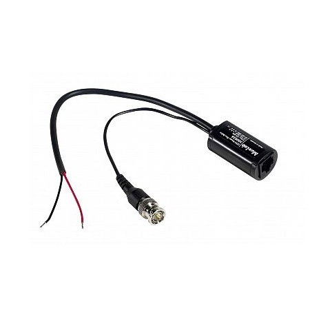 500024 MuxLab VideoEase CCTV Passive Power-Thru Balun