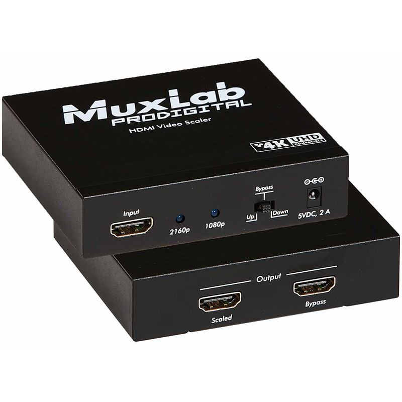 500433 MuxLab HDMI VIDEO SCALER UHD-4K