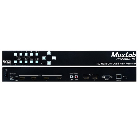 MuxLab Pro Audio/Video Multiviewers