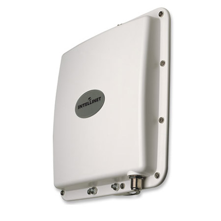 500449 Intellinet High-Gain Panel Directional Antenna 2.4 GHz - 15 dBi - IP68