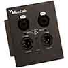 Show product details for 500558 MuxLab Dante 2-Channel XLR Wall-Plate