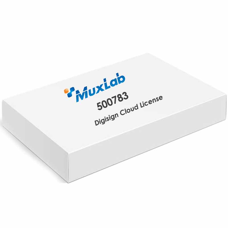 500783 MuxLab Digisign Cloud License