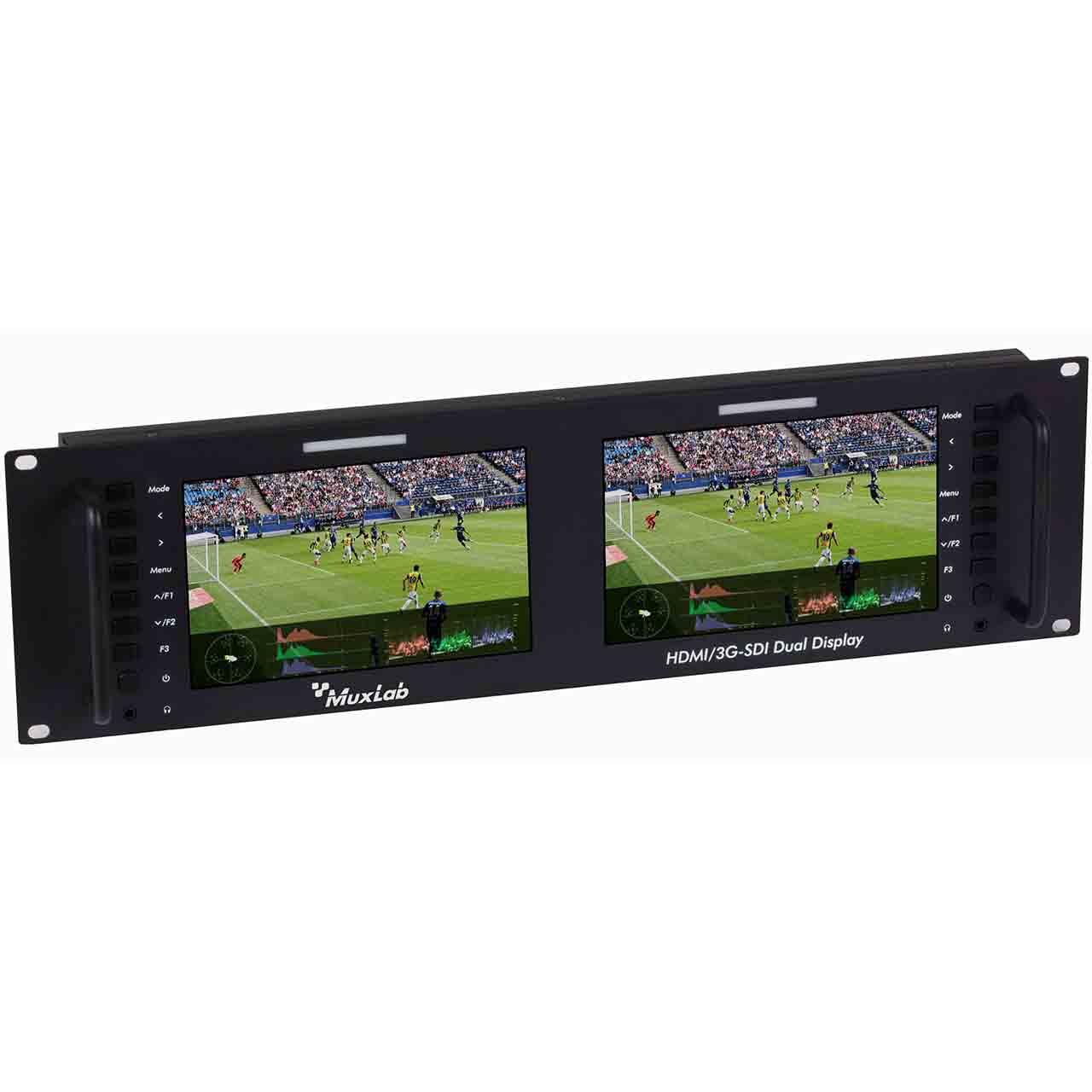 500841-V2 MuxLab HDMI / 3G-SDI Dual Display EU