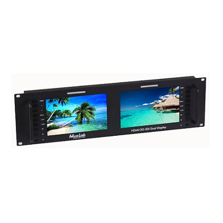 500841 Muxlab HDMI/3G-SDI Dual Display