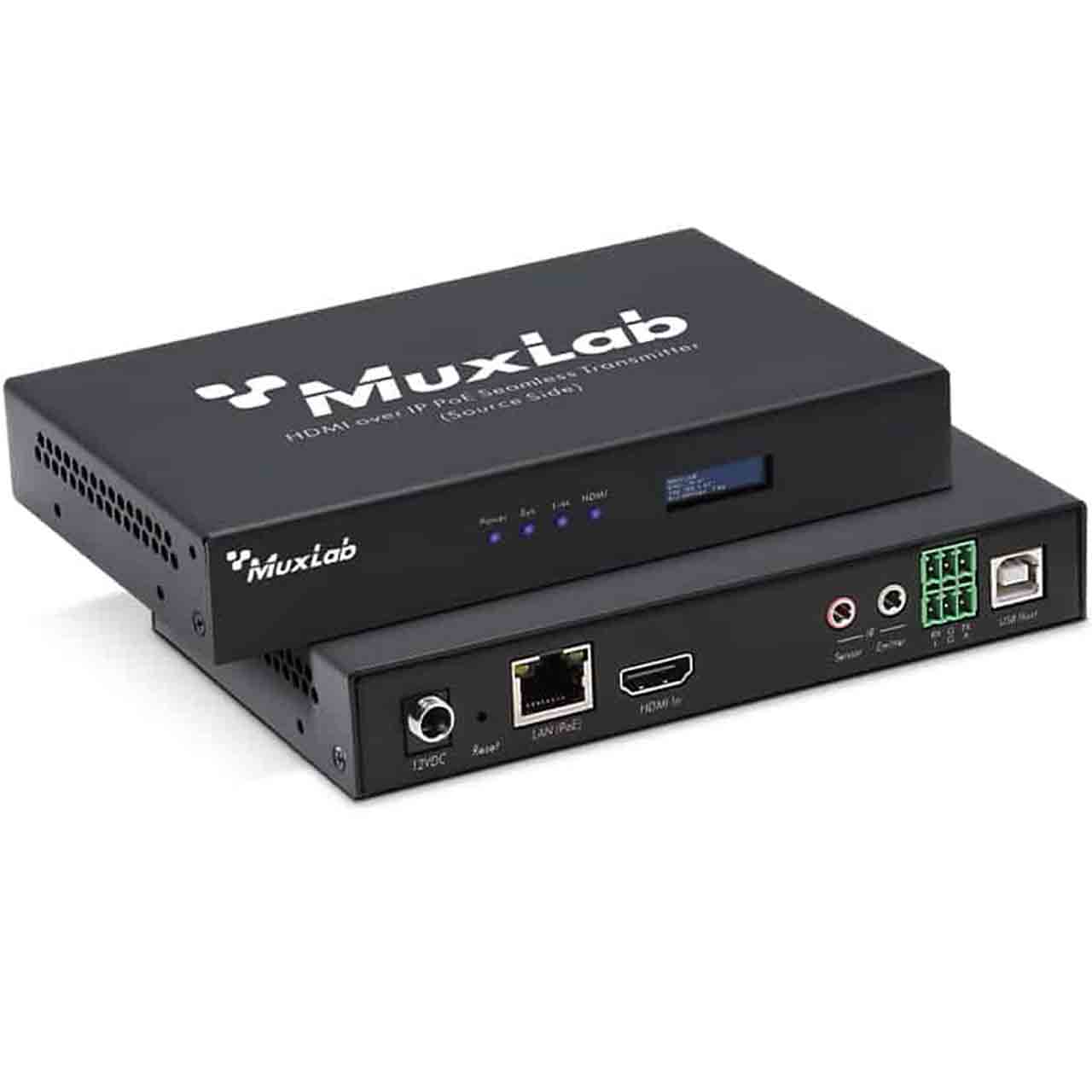 500864-TX MuxLab HDMI over IP PoE Seamless Transmitter 1080PÂ 