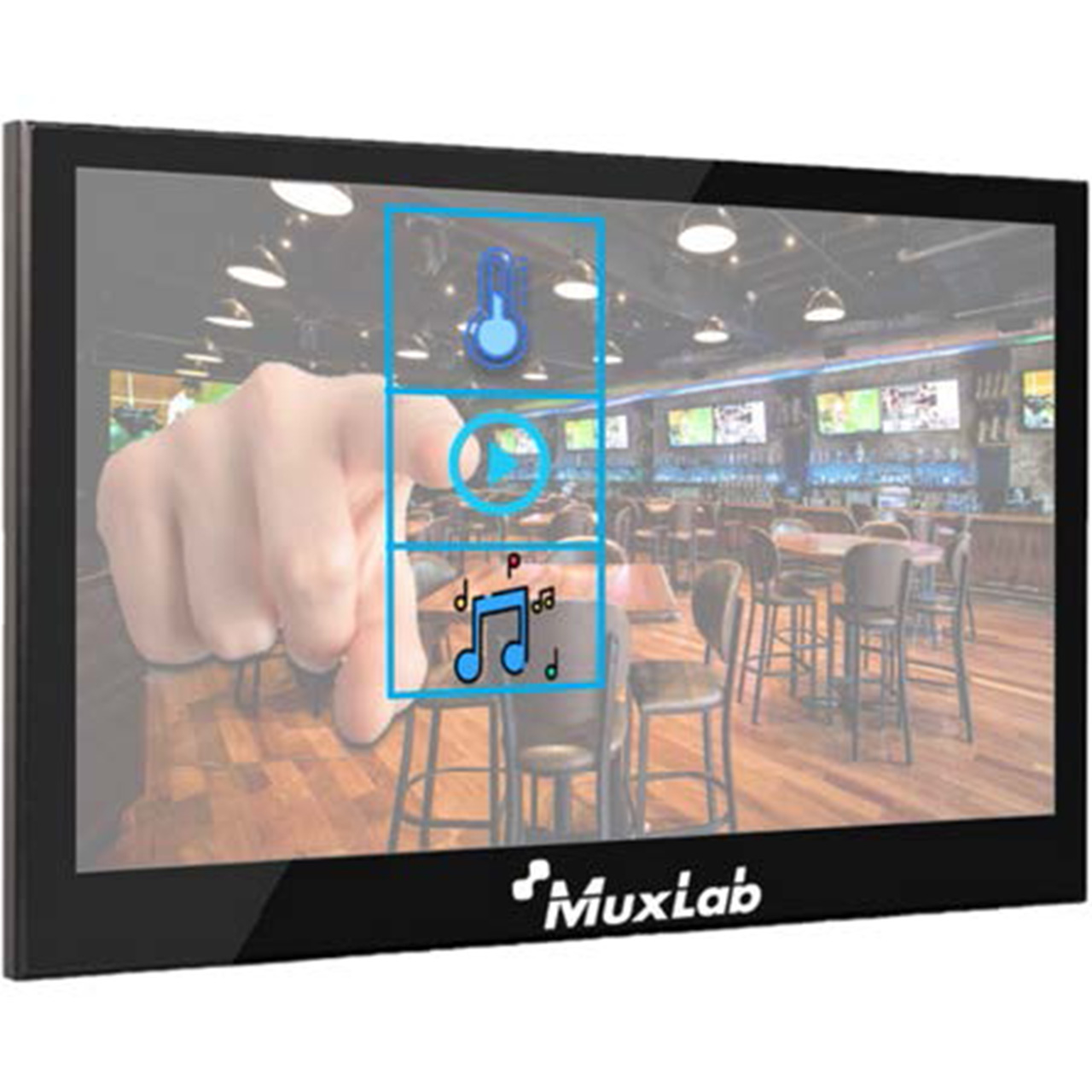 500869 MuxLab SmartControl AV Touch Panel 11.6