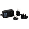 Show product details for 500993 Muxlab Universal Locking PSU 5VDC/2.6A US/UK/EU Blade