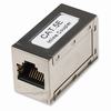 Show product details for 504768 Intellinet Cat5e Modular Inline Coupler 8P8C Female to 8P8C Female - FTP - Silver