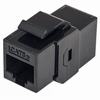 Show product details for 504775 Intellinet Cat5e Inline Coupler - Keystone Type 8P8C Female to 8P8C Female - UTP - Black