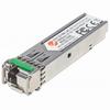 Show product details for 507486 Intellinet Gigabit Fiber WDM Bi-Directional SFP Optical Transceiver Module 1000Base-LX (LC) Single-Mode Port 10 km (6.2 mi.) WDM (RX1310/TX1550)