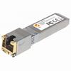 Show product details for 508179 Intellinet 10 Gigabit Copper SFP+ Transceiver Module 10GBase-T (RJ45) Port - 98 Feet up to 10 Gbps Data-Transfer Rate with Cat6a Cabling
