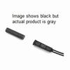 50RF-12-G GRI 1/4" Diameter Closed Miniature Recessed Magnetic Contact 1/2" Gap with 12" Lead - Gray - MIN QTY 10