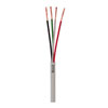 51112-45-09 Coleman Cable 22 AWG 4 Conductors Unshielded Stranded Bare Copper CM/CL2 Non-plenum Alarm Wire - 500' Pull Box - Grey