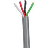R40049-1D Southwire 18 AWG 4 Conductors Unshielded Stranded Bare Copper CMR/CL3R Non-plenum Cable - 500' Pull Box - Gray