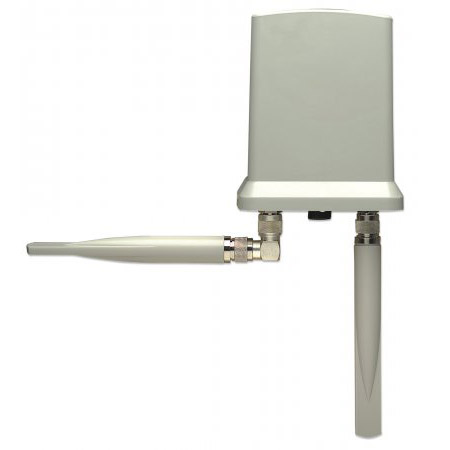 [DISCONTINUED] 524711 Intellinet Wireless 300N Outdoor PoE Access Point 300 Mbps MIMO PoE Support IP67 Bridge Repeater Multiple SSIDs and VLANs
