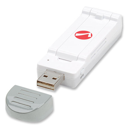 525275 Intellinet Wireless 450N Dual-Band USB Adapter 450 Mbps  802.11a/b/g/n  2.4 + 5 GHz USB 2.0 3T3R MIMO