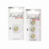 Show product details for 53792 UPG 377-1PK Kinetik Silver Oxide 1.5V 1PC Carded Button Battery