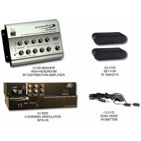 5557HHR ChannelPlus High-headroom RF Distribution Kit with 5-Volt IR System