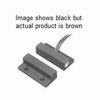 Show product details for 55F-12-B-BA-GEN GRI 1/4" Diameter Closed Miniature Surface Mount Magnetic Contact 1/2" Gap with 12" Lead - Brown