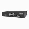 Show product details for 561402 Intellinet Network Solutions 8-Port Gigabit Ethernet PoE+ Switch with 2 RJ45 Gigabit Uplink Ports