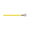 Show product details for 5AE244UTPRM2Y Remee 24 AWG 4 Pair Unshielded Twisted Pairs (UTP) Solid Copper CMR Cat5e Non-Plenum Network Cable - 1000' Pull Box - Yellow