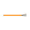 Show product details for 5AE244UTPRM2Z Remee 24 AWG 4 Pair Unshielded Twisted Pairs (UTP) Solid Copper CMR Cat5e Non-Plenum Network Cable - 1000' Pull Box - Orange