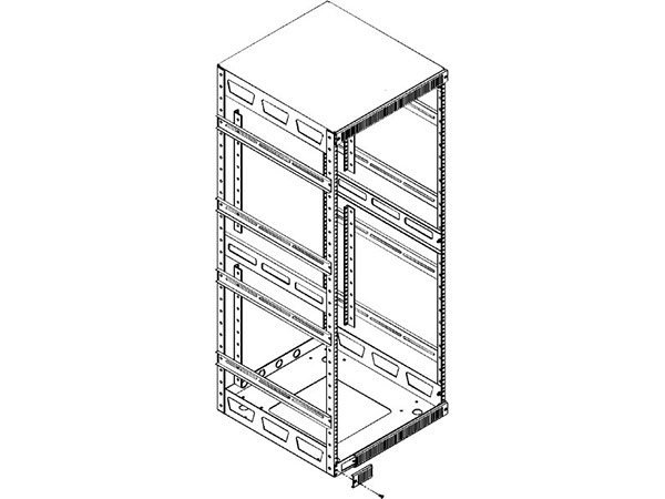 5AR21-26 Middle Atlantic UCP Module for Adjustable Split Rear Rackrail - for 5AR21-26