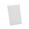 Show product details for 600WH-25 Platinum Tools Wall Plate Standard 1 Gang Blank - White - 25 Pack