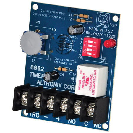 6062 Altronix Multi-Purpose Timer Module 12/24VDC