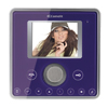 6101F Comelit Planux video monitor front template -Rock Violet colour