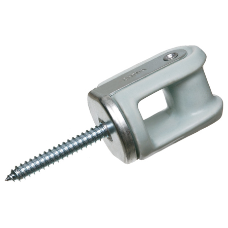 616-5 Arlington Industries Porcelain Wire Holder - Pack of 5