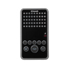 Show product details for 6203B Comelit Easycom Series ViP System hands-free intercom - Black
