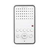 Show product details for 6203W/Y Comelit VIP - Easycom Door-Entry Phone with 8 Buttons
