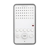 Show product details for 6203WBM Comelit Intercom Hands-Free Station with Induction Loop Black- Easycom Series