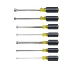 Show product details for 647 Klein Tools Nut-Driver Set, Cushion-Grip, 6" Hollow Shafts