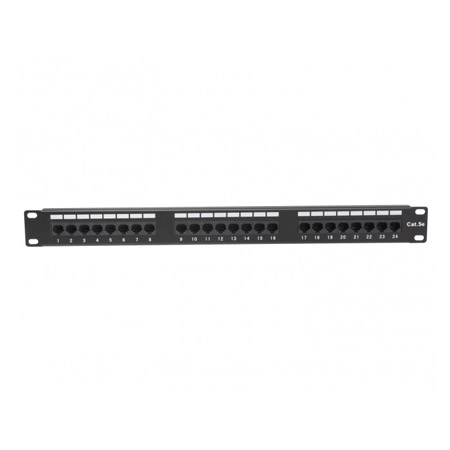 651-24C5 Platinum Tools Patch Panel 24 Port Cat5e NS 110