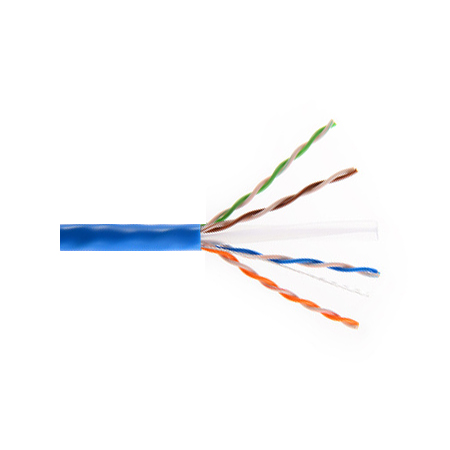 6UA234UTPRM1O Remee 23 AWG 4 Pair Unshielded Twisted Pairs (UTP) Stranded Copper CMR Cat6a Non-plenum Network Cable - 1000' Reel - Blue