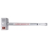 Show product details for 710WP-US28 Alarm Lock Weather-Resistant Alarmed Panic Lock - 36" Bar 2-Minute Auto Re-Set - Clear Anodized Aluminum Finish