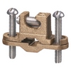Show product details for 717DB-25 Arlington Industries Bare Wire Ground Clamp w/ Open Lug - Pack of 25