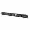 Show product details for 720342 Intellinet 12 Port Passive PoE Patch Panel 24 Port Patch Panel with 12 port RJ45 Data In and 12 port RJ45 Data and Power Out