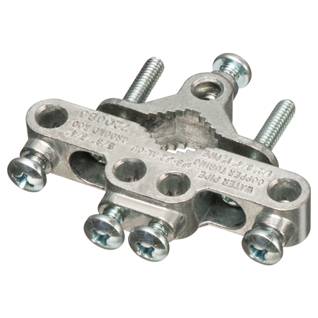 720GB5-25 Arlington Industries 1/2" - 1" Zinc Grounding Bridge Clamp - Pack of 25