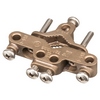 Show product details for 720GBB5-25 Arlington Industries 1/2" - 1" Bronze Grounding Bridge Clamp - Pack of 25